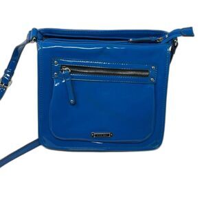 NEW NINE WEST Blue Crossbody Purse with Tablet or kindle Spot